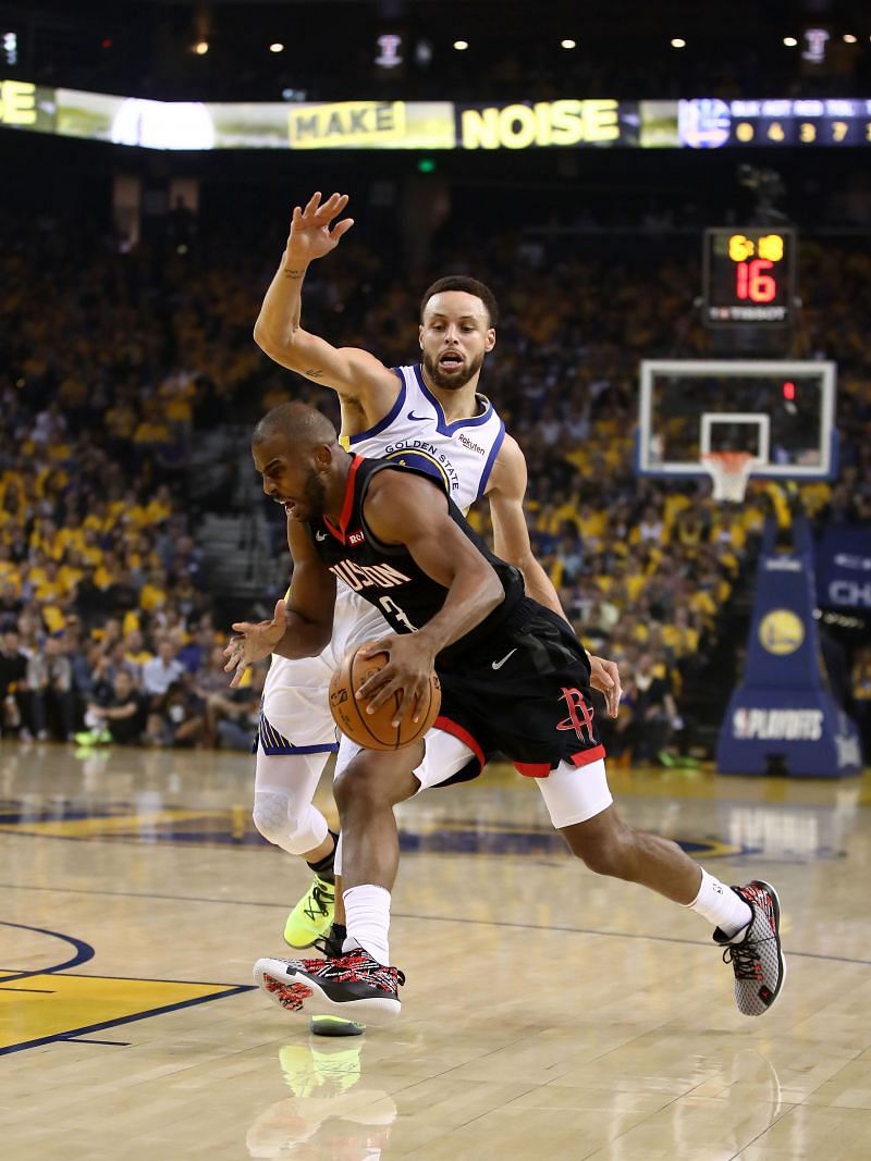 Chris Paul reacts to breaking infamous NBA Play-Offs record under