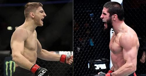 Dan Hooker (left) and Islam Makhachev (right) (Photo credits: Dan Hooker and Islam Makhachev's Instagram account)