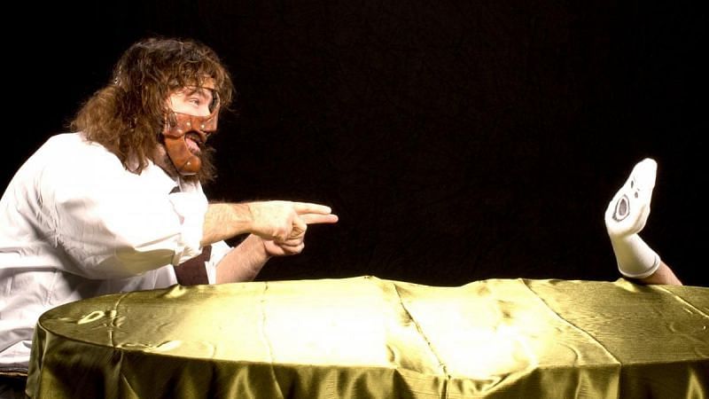 Mick Foley and his &quot;Mr. Socko&quot; sock puppet