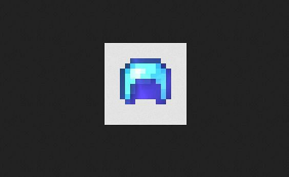 A nice looking enchanted diamond helmet (Image via Minecraft)