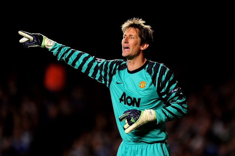 Edwin van der Sar spent six years with Manchester United