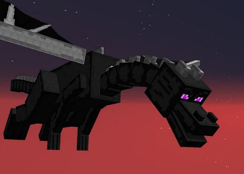 The Ender Dragon (Image via u/MushirMickeyJoe on Reddit)