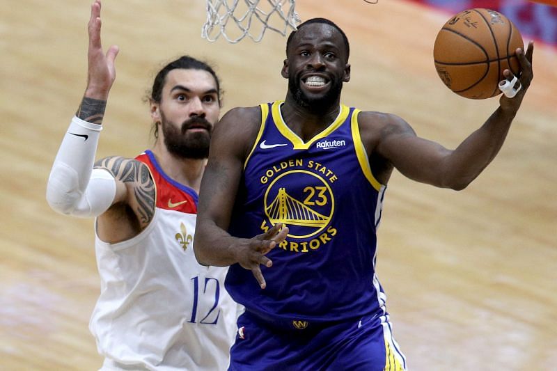 Draymond Green with the Golden State Warriors