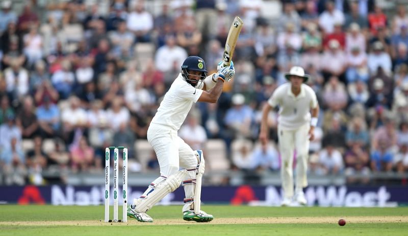 Cheteshwar Pujara scored a century in his last Test match in Southampton.