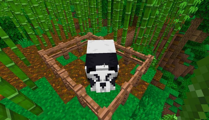 minecraft panda plush