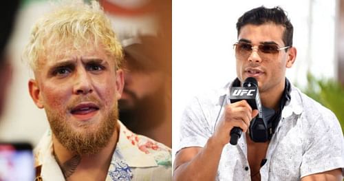 Jake Paul and Paulo Costa