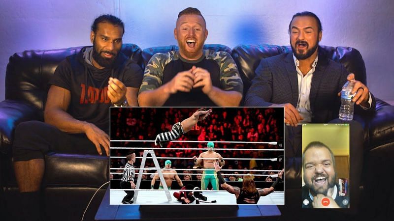 WWE&#039;s 3MB reunited with Hornswoggle (virtually) to watch the iconic WeeLC match