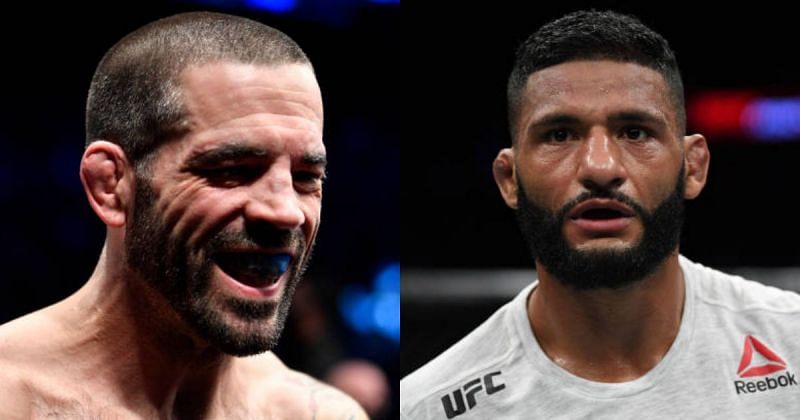 Matt Brown (left); Dhiego Lima (right).