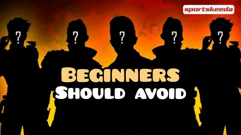 Listing the characters that beginners should avoid in Free Fire