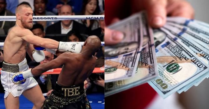 How much did Floyd Mayweather make when he fought Conor McGregor?