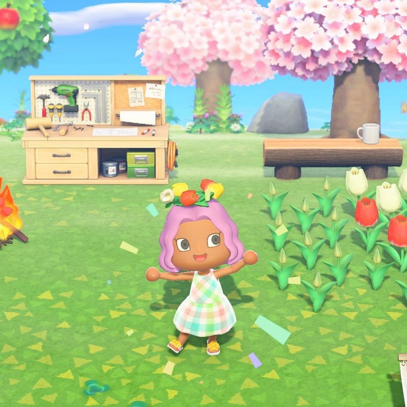 A pleased Animal Crossing player. Image via The Verge