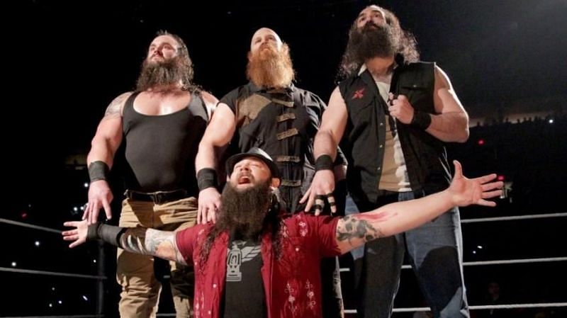 Braun Strowman with The Wyatt Family