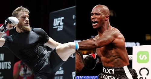 Conor McGregor (left) and Chad Ochocinco (right)