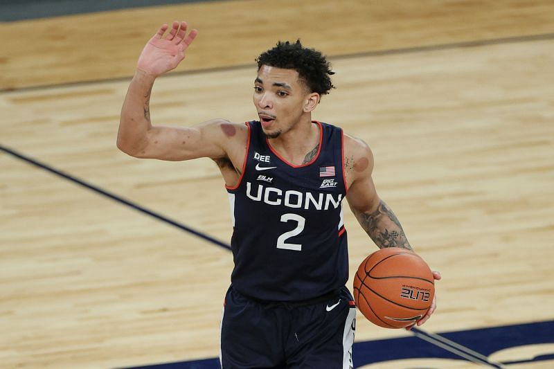 James Bouknight of the Connecticut Huskies
