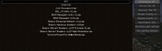How to install shaders on Minecraft Java Edition