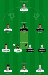 LLG vs NK Dream11 Team