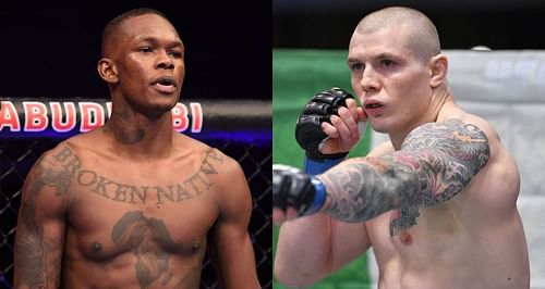 Israel Adesanya (Left) and Marvin Vettori (Right)