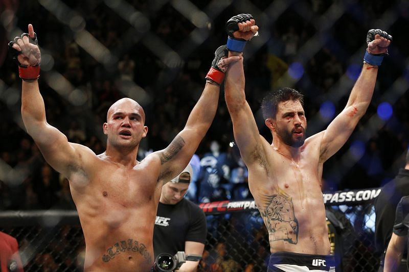 Robbie Lawler and Carlos Condit left everything they had in the octagon at UFC 195