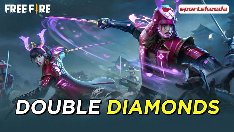 Free Fire players can get double the number of diamonds when they top-up for the first time