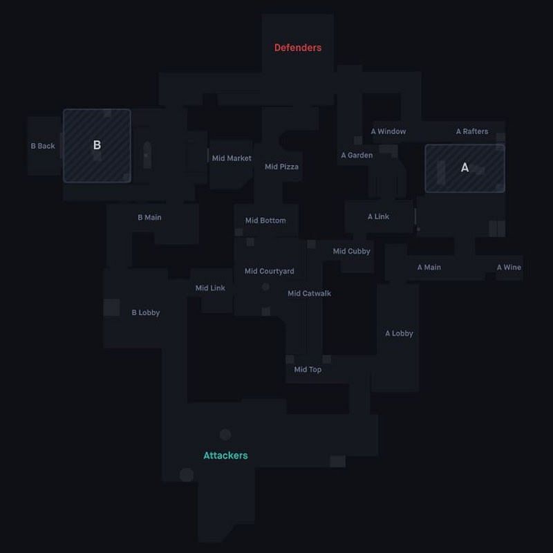 Ascent map callouts. (Screengrab from Blitz.gg)