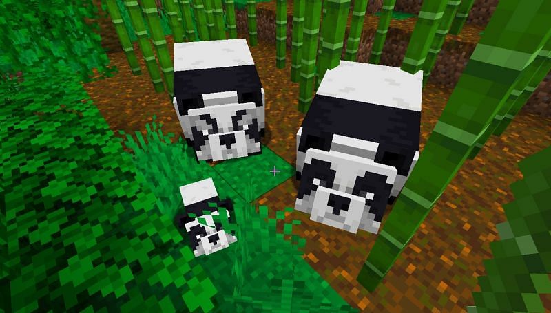 minecraft panda plush