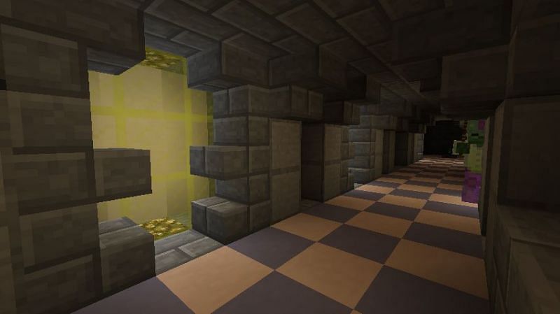 A dungeon from Roguelike mod (Image via CurseForge)