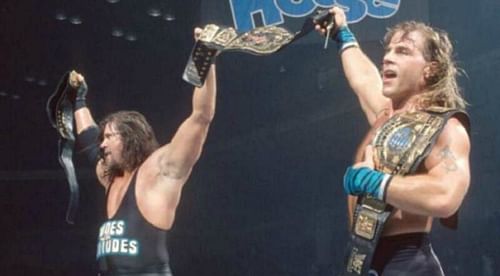 Shawn Michaels and Kevin Nash