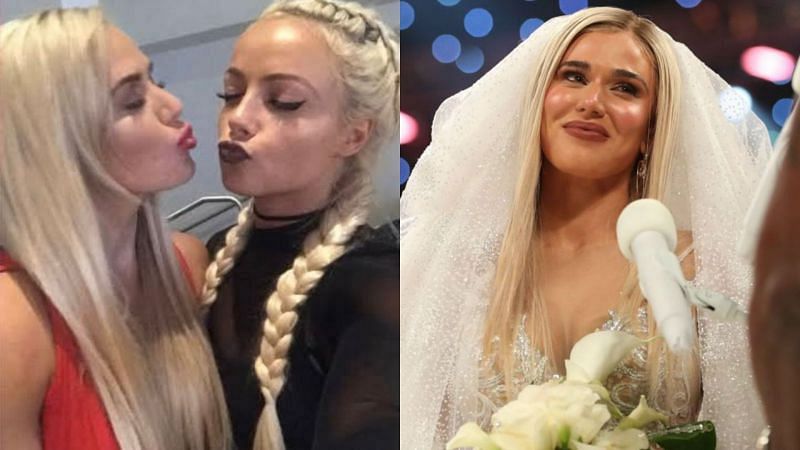 Lana and Liv Morgan had a controversial storyline in WWE