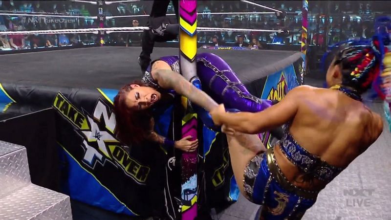 Xia Li and Tian Sha send a message at NXT TakeOver: In Your House