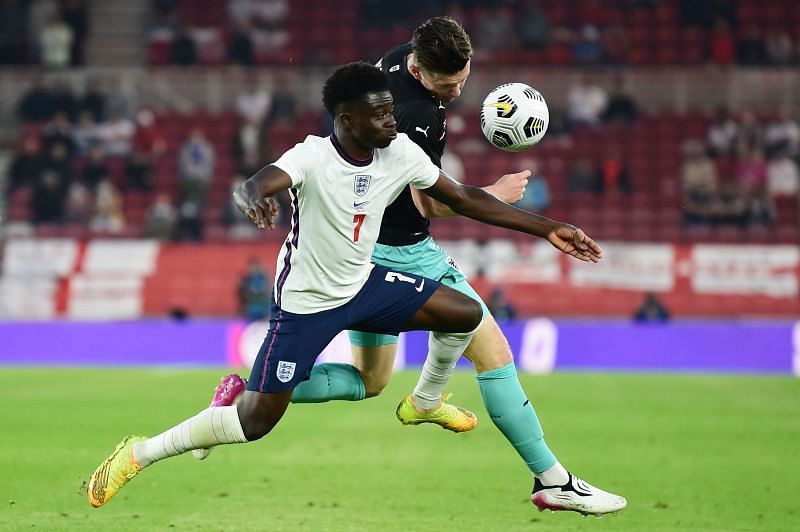 A Bukayo Saka goal helped England to a 1-0 win over Austria in an international friendly fixture