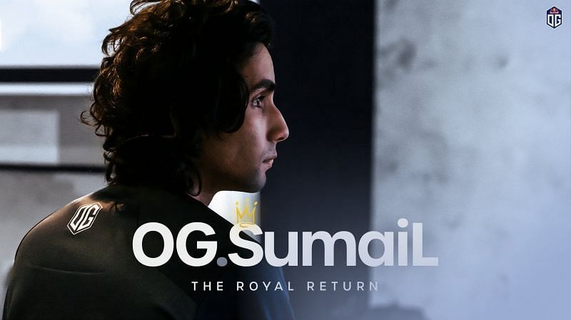 The King is set to return to OG (Image via OG Esports, Twitter)