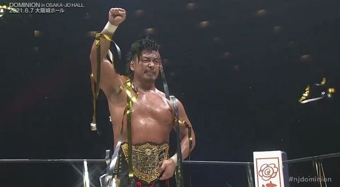 Shingo Takagi wins the vacant IWGP World Heavyweight Championship