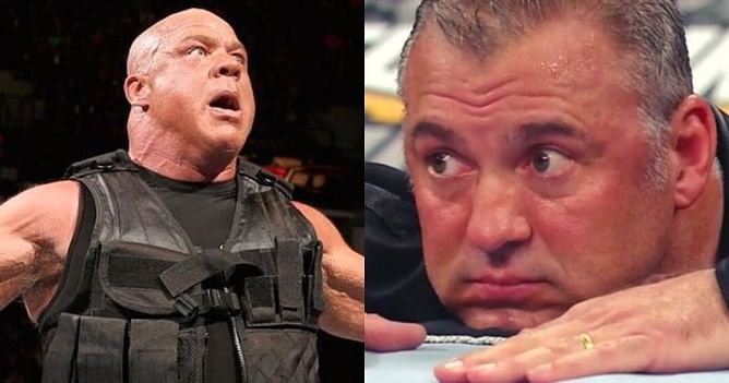 "You son of a b****" - Kurt Angle reveals why he was angry with Shane McMahon over an in-ring incident