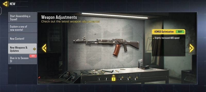 The ASM10 is a decent AR choice for the MP mode (Image via Activision)