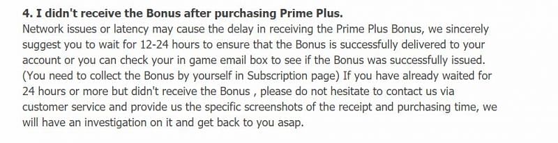 Prime Plus Bonus