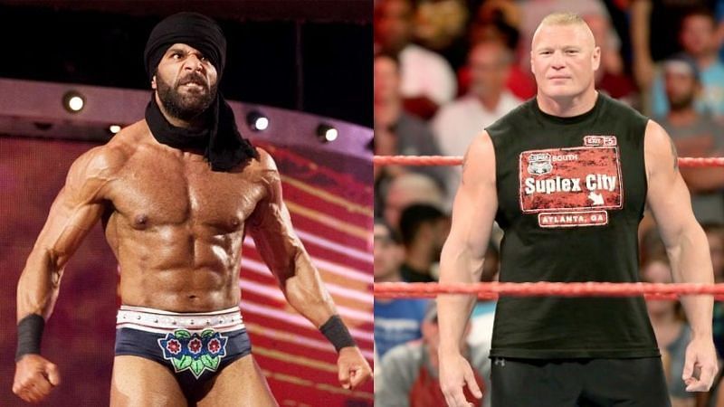 WWE के बड़े रेसलर्स जिंदर महल और ब्रॉक लैसनर