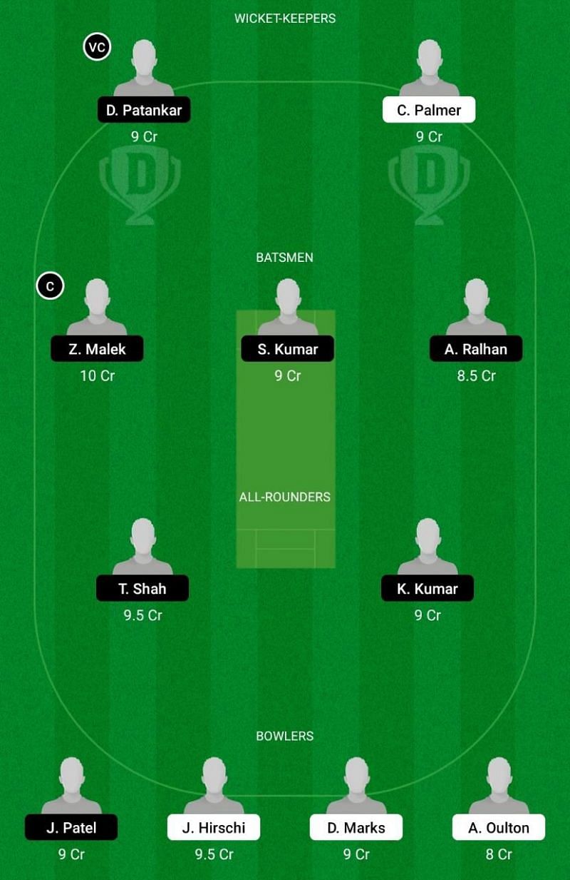 OVR vs AUM Dream11 Team