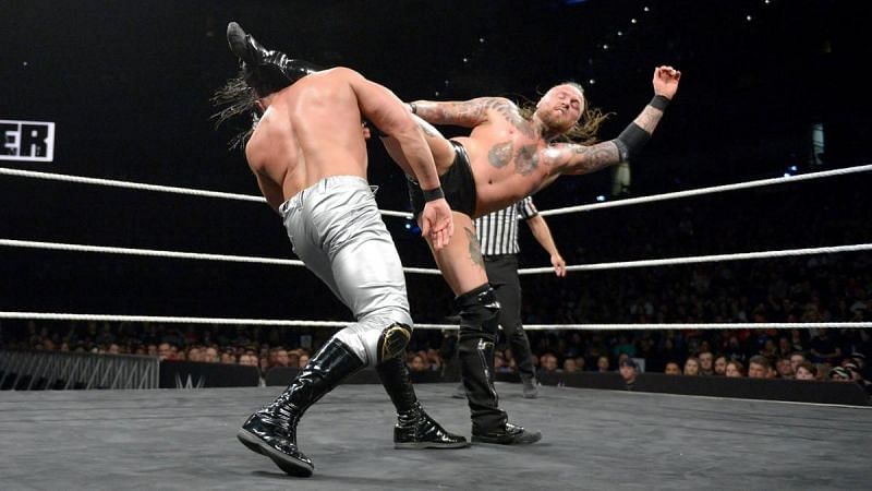 Aleister Black and Andrade