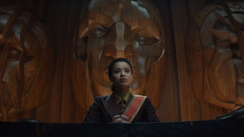 Judge Ravonna in Loki. Image via: Disney Plus/Marvel