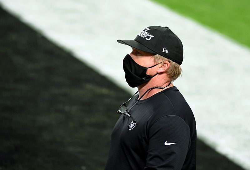 Las Vegas Raiders head coach Jon Gruden