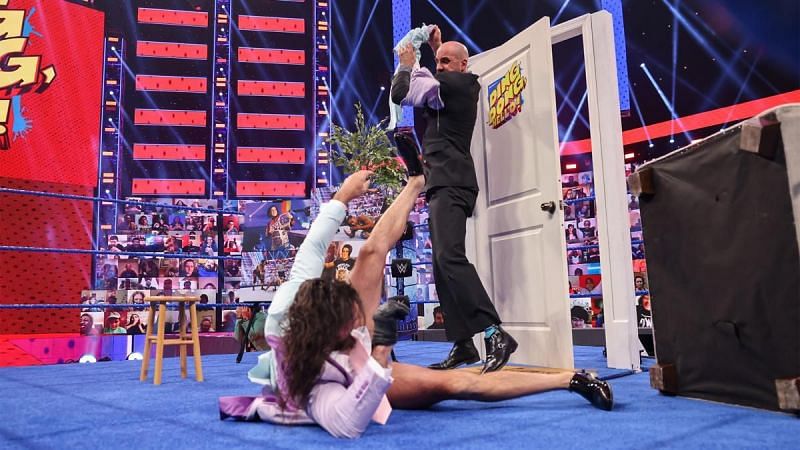 Cesaro confronted Seth Rollins last week