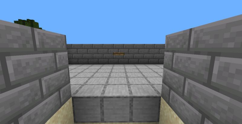 Trapdoors for cats (Image via Minecraft)