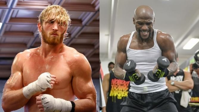What channel is the Floyd Mayweather vs Logan Paul fight on tonight?