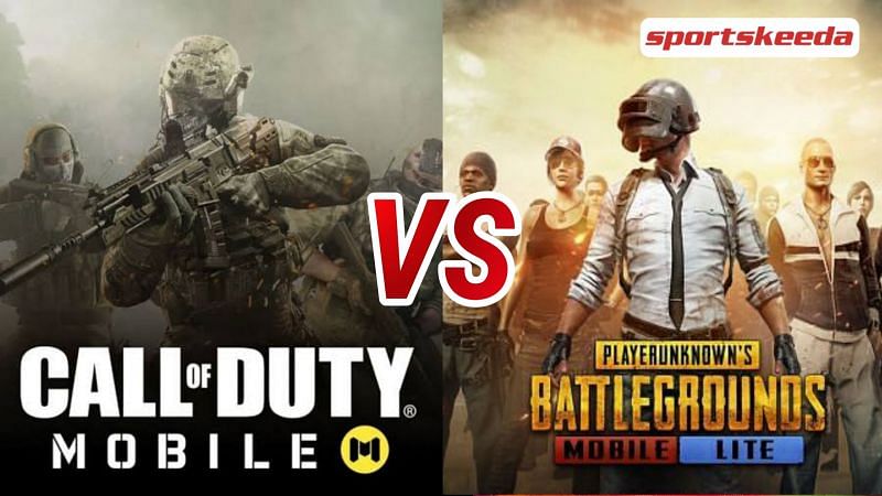 There are major differences between COD Mobile and PUBG Mobile Lite (Image via Sportskeeda)