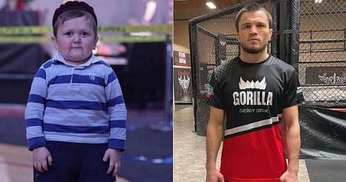 Hasbulla Magomedov (left) and Umar Nurmagomedov (right) (Image Credits: umar_nurmagomedov on Instagram)