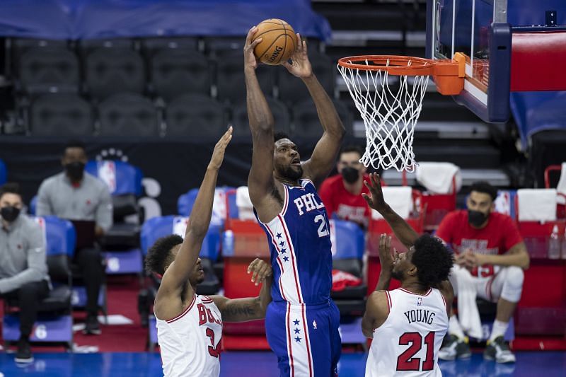 Joel Embiid was among the league's top-5 scorers this year