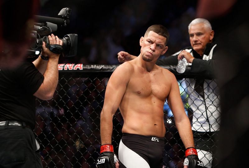 Nate Diaz at UFC 196