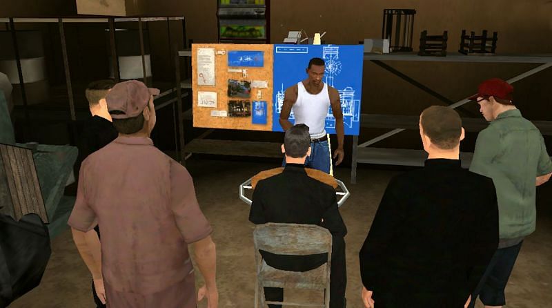 GTA San Andreas feels more 3D (Image via Rockstar Games)