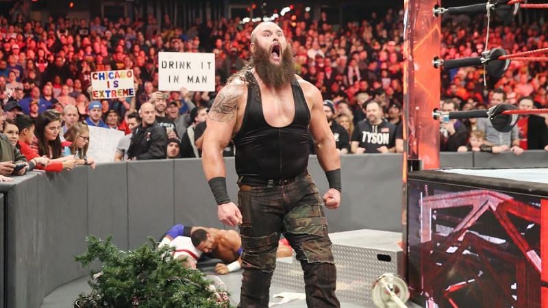 The WWE Universe absolutely loved seeing Braun Strowman cause havoc