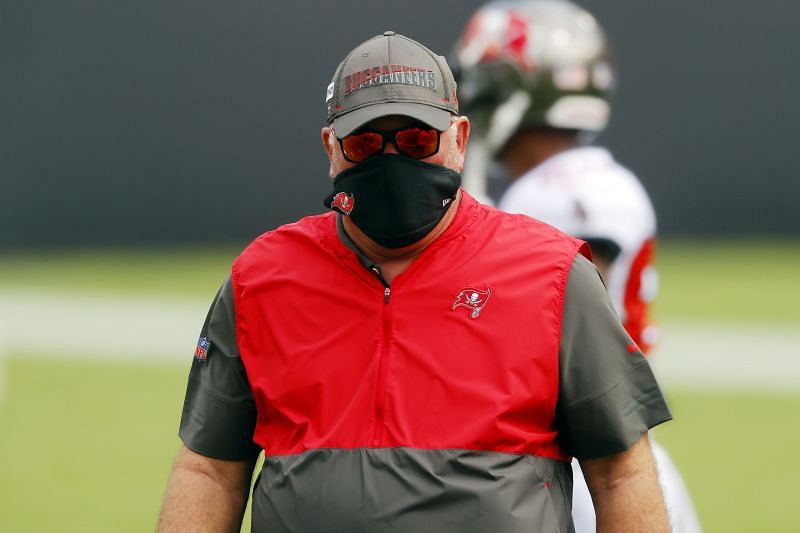 Tampa Bay Buccaneers head coach Bruce